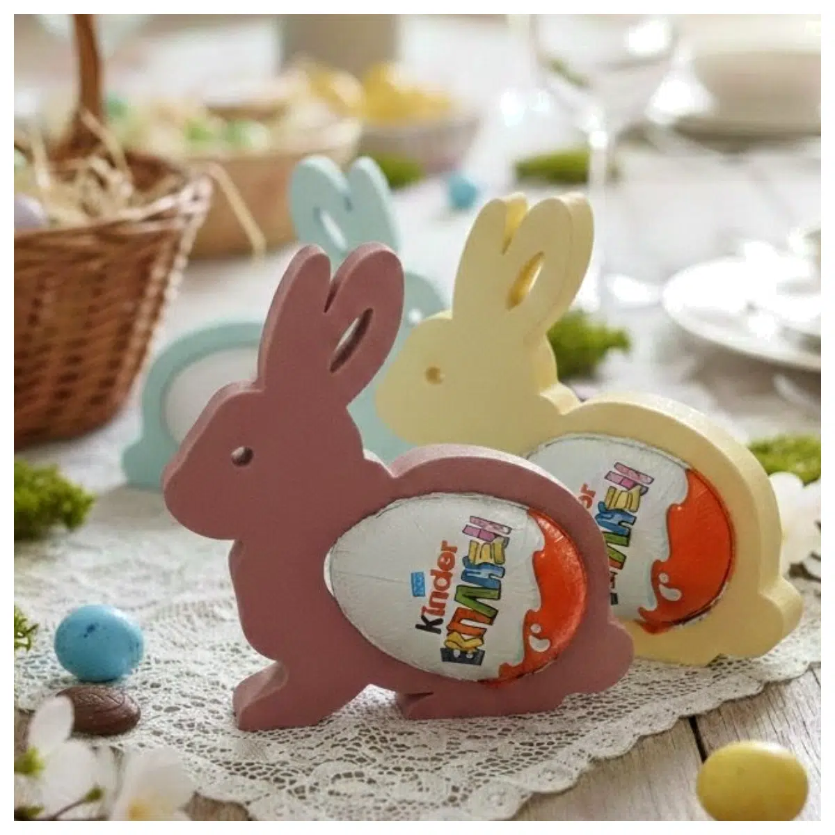 Rabbit Surprise Eggs Display Stand Toy Egg Stand Egg Display Promotional Display Holiday Gift Surprise Eggs