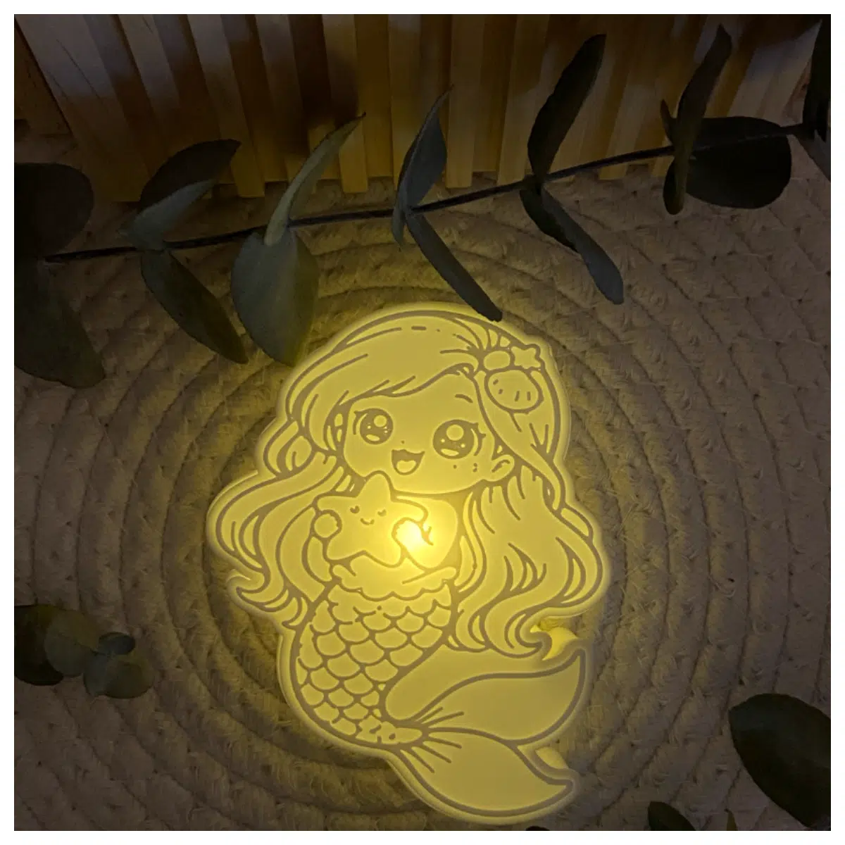 Mermaid Balloon Lights Waterproof Decor Romantic Party Atmosphere Lighting Festive Gift