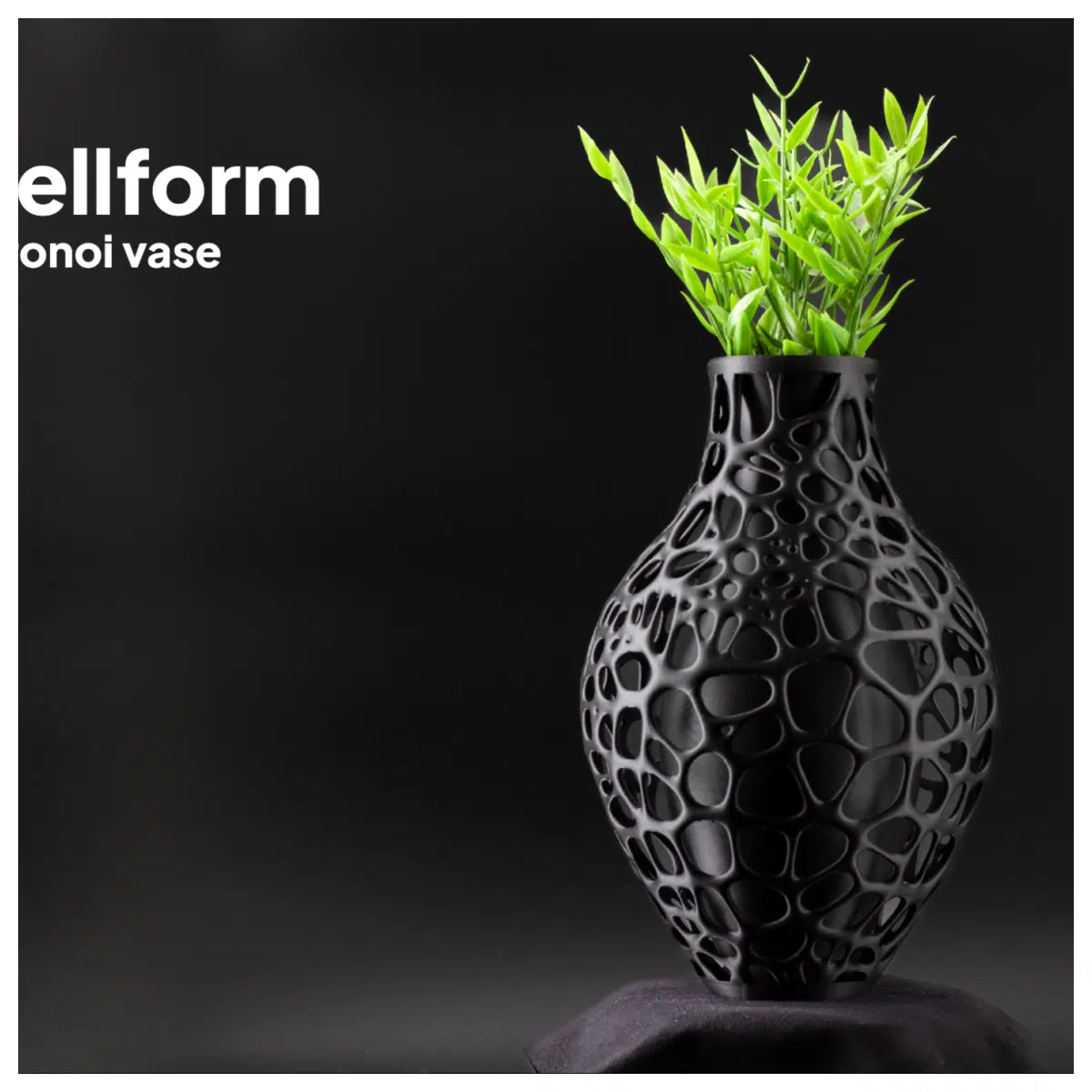 Voronoi Vase Decorative Ceramic Flower Vase Creative Home Decor Gift