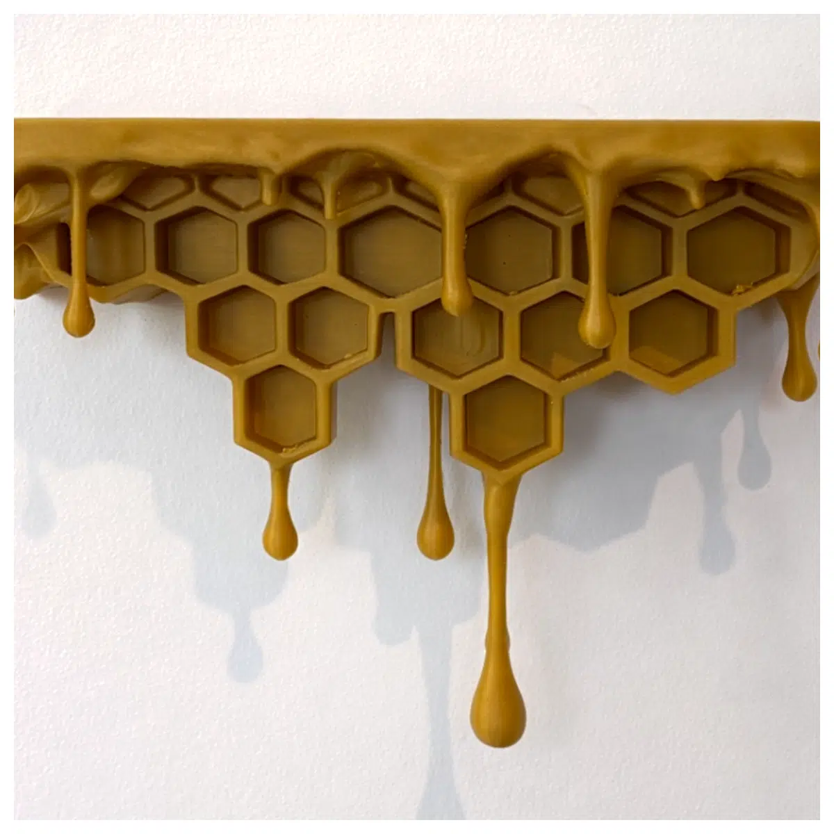 Honeycomb Shelves Wall Storage Hanging Shelves Hanging Display Shelves Home Storage Multi Tiered Organizer Decorative Shelves