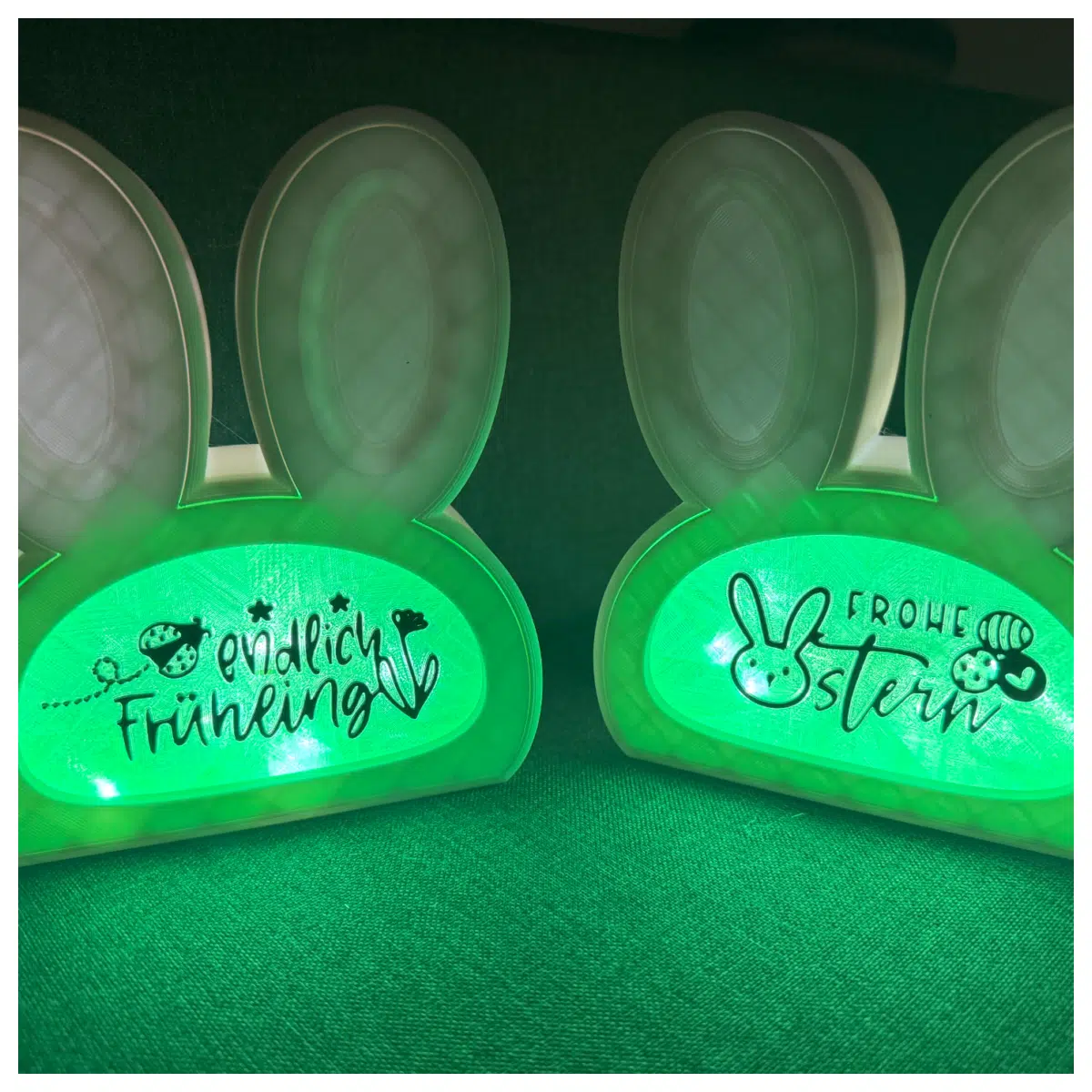 Rabbit Night Pet Bedroom Sleep Rabbit Shape Lighting Warm Safe
