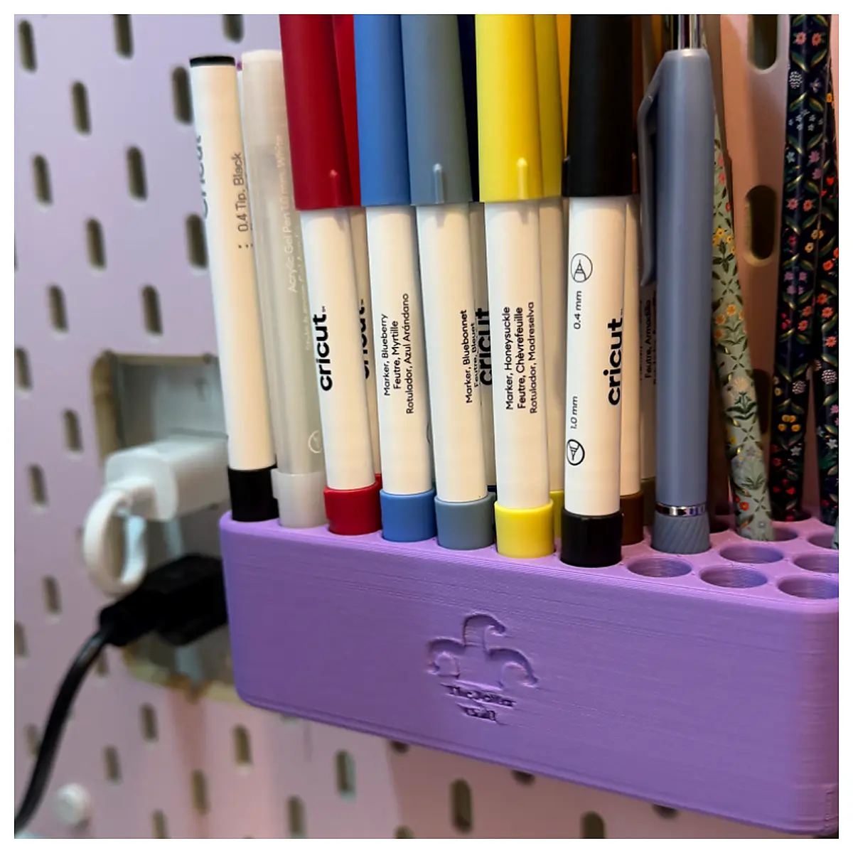 Cricut Skadis Pen Holder Multi Function Desktop Organizer Storage Stand Holder Accessory Support