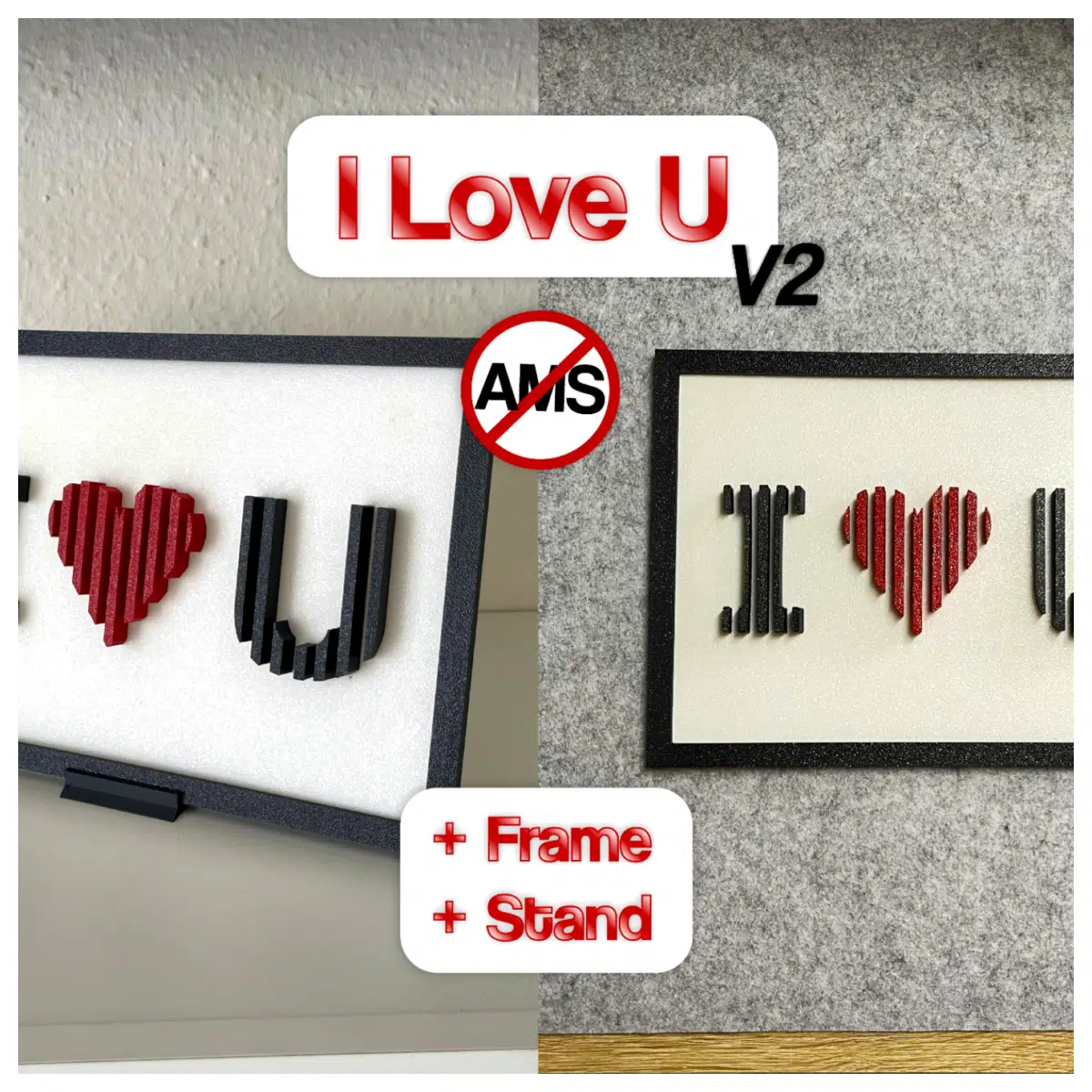 3D Ripple Photo Frame Memorial Album Personalized Gift Memory Frame Electronic Photo Frame 2nd Edition Cherished Moments