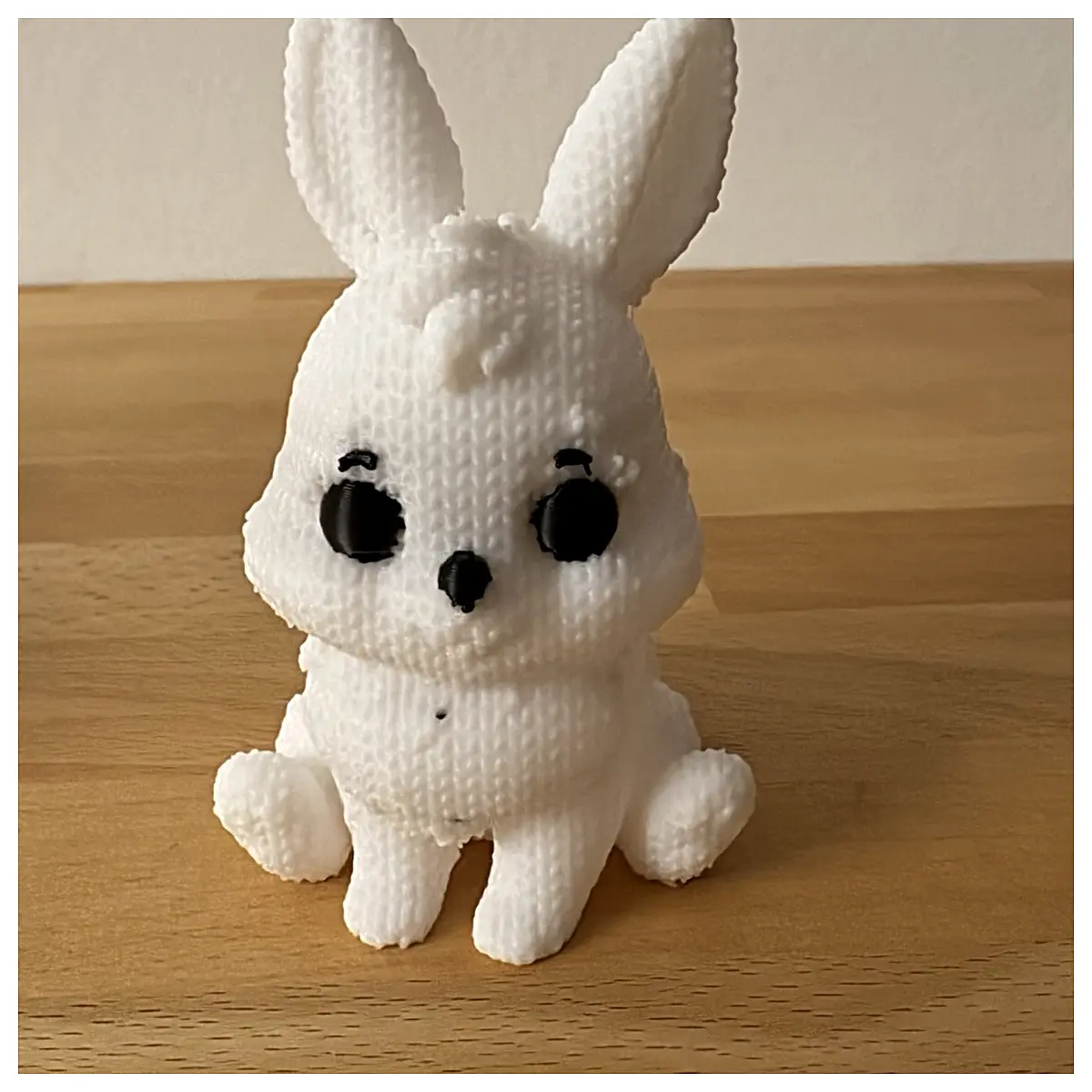 Knitted Rabbit Toy Soft Plush Cute Crochet Rabbit Gift Pet Accessories Knitted Plush Toy