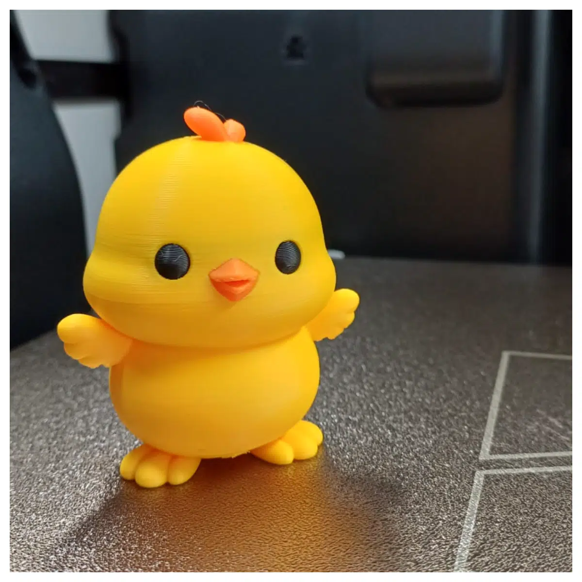 Sunshine Chick Easter Decoration Spring Toy Festive Figure Cute Chicken Decor Placement Ornament