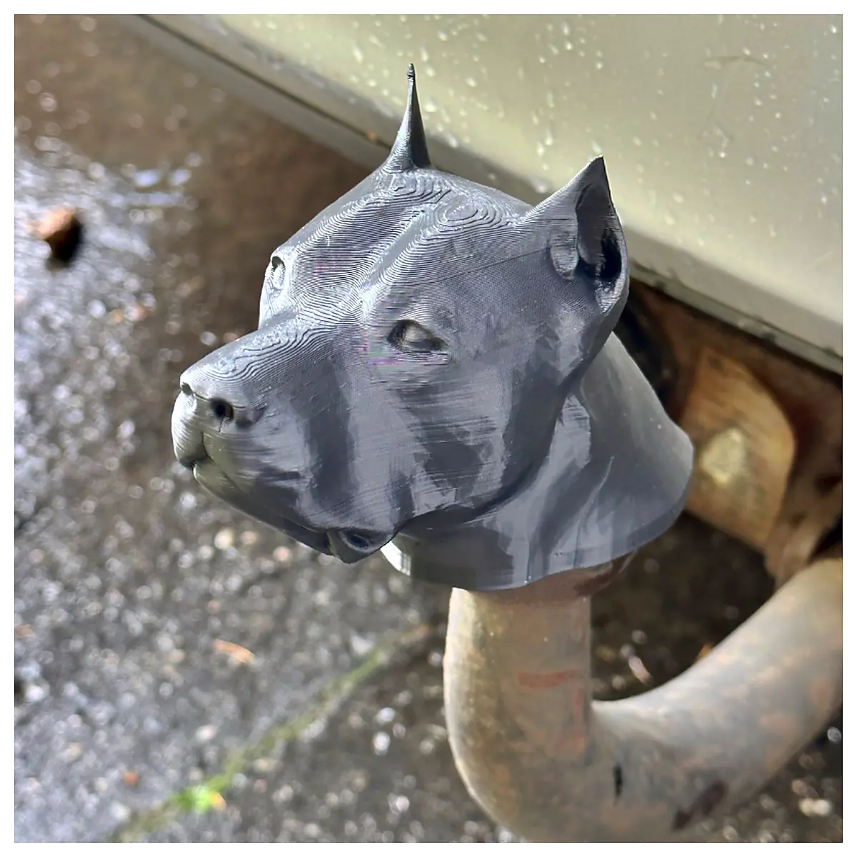 Labrador Harness Hitch Cover 50mm Dog Trailer Towing Accessory Rainproof Universal