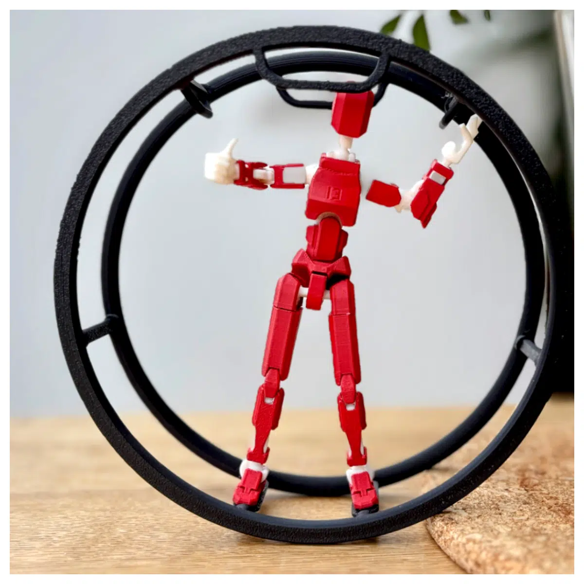 Art Gymnastics Wheel 113 Scale Model Training Rotation Skills Sports Equipment Children s Toys