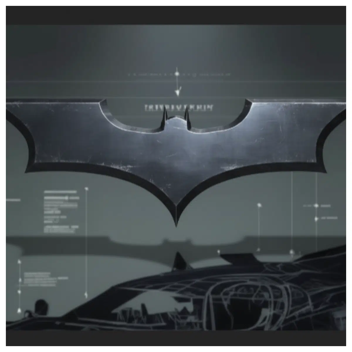 2005 Dark Knight Inspired Throwing Darts Training Toy Outdoor Games Kids Boys Sports Equipment