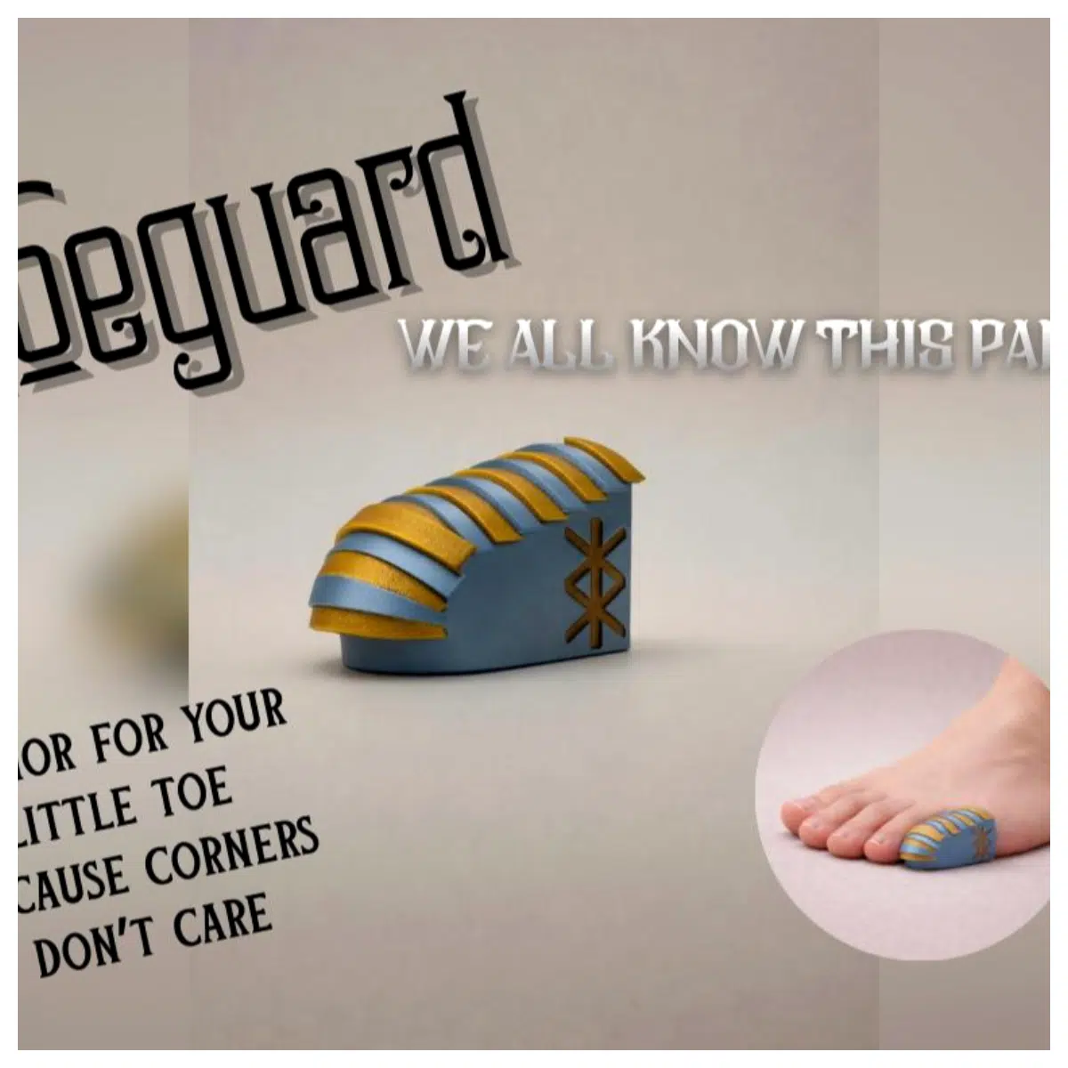 ToeGuard Protector Toe Injuries Shoe Accessories Running Protection Foot Guard