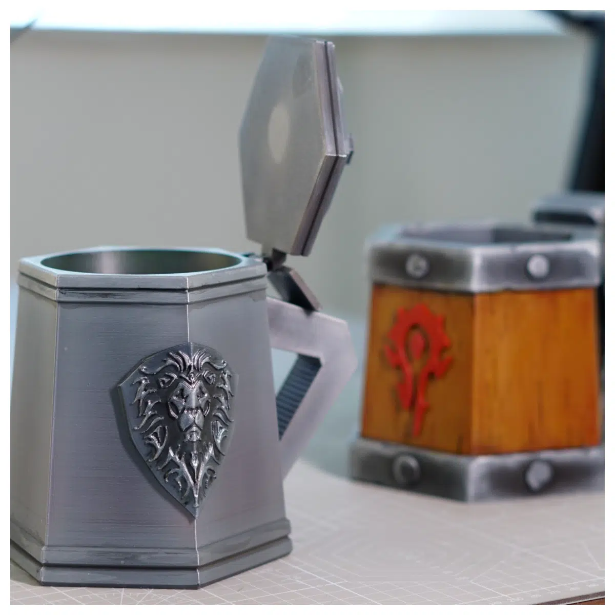 World of Tank Goblet Lionheart Inn Edition Costume Prop Roleplay Azeroth Accessory