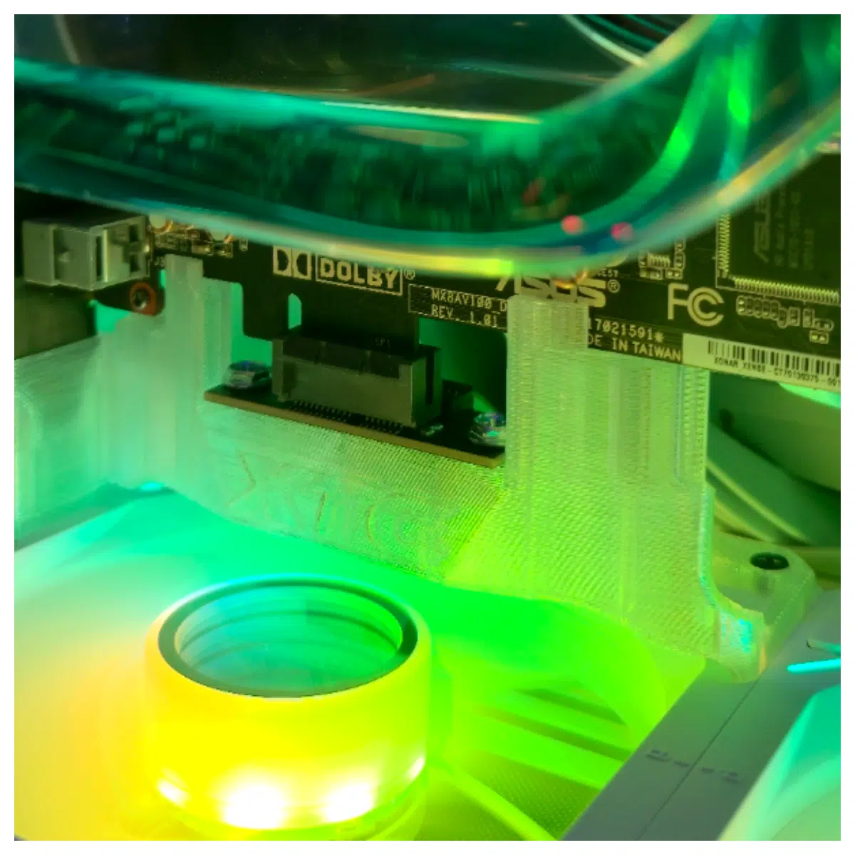 120mm Vertical PCI E Holder Mounting Bracket PC Cooling Accessory Vertical Support Computer Parts