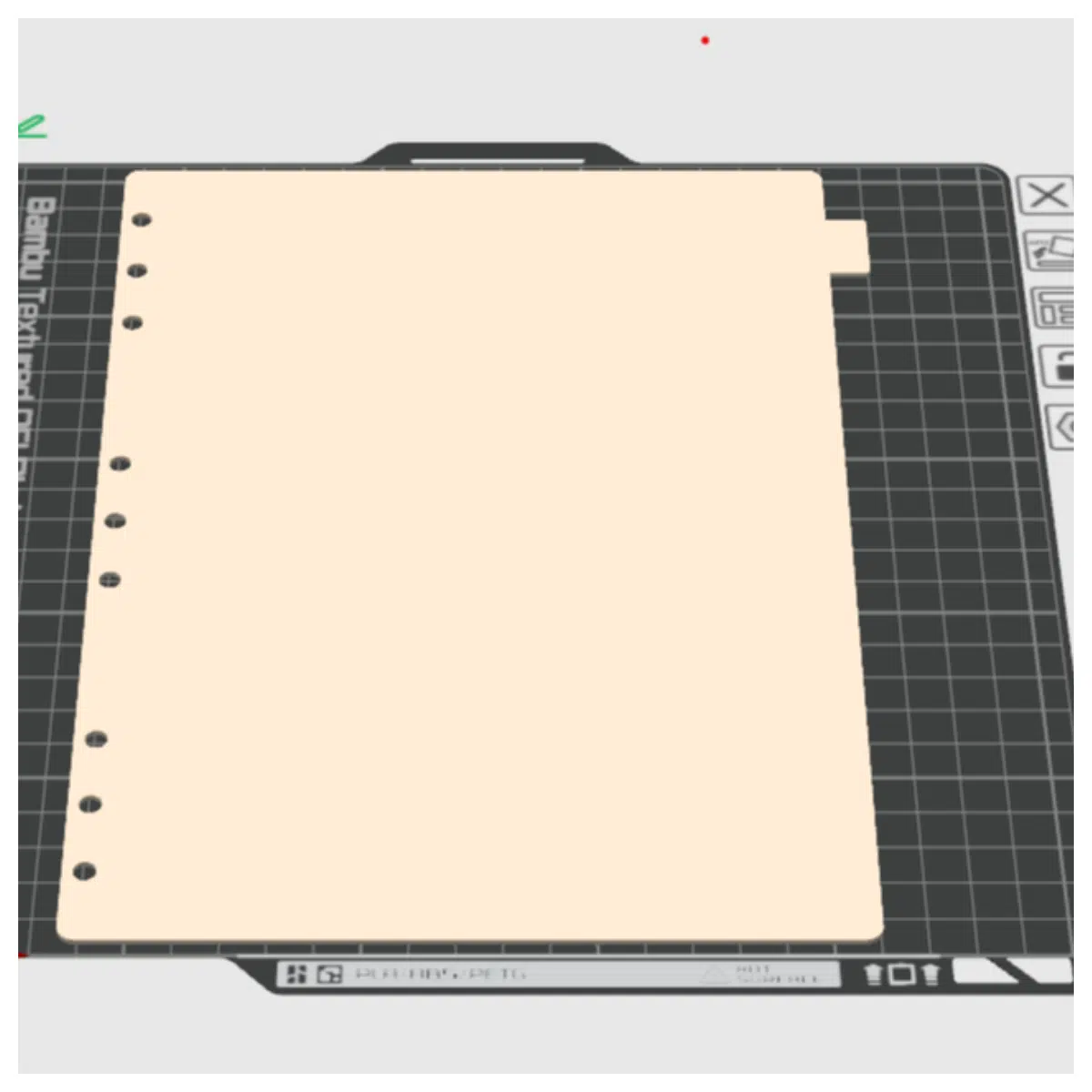 D Ring B5 Binder File Organizer Document Holder Office Supplies Paper Management File Folder Storage