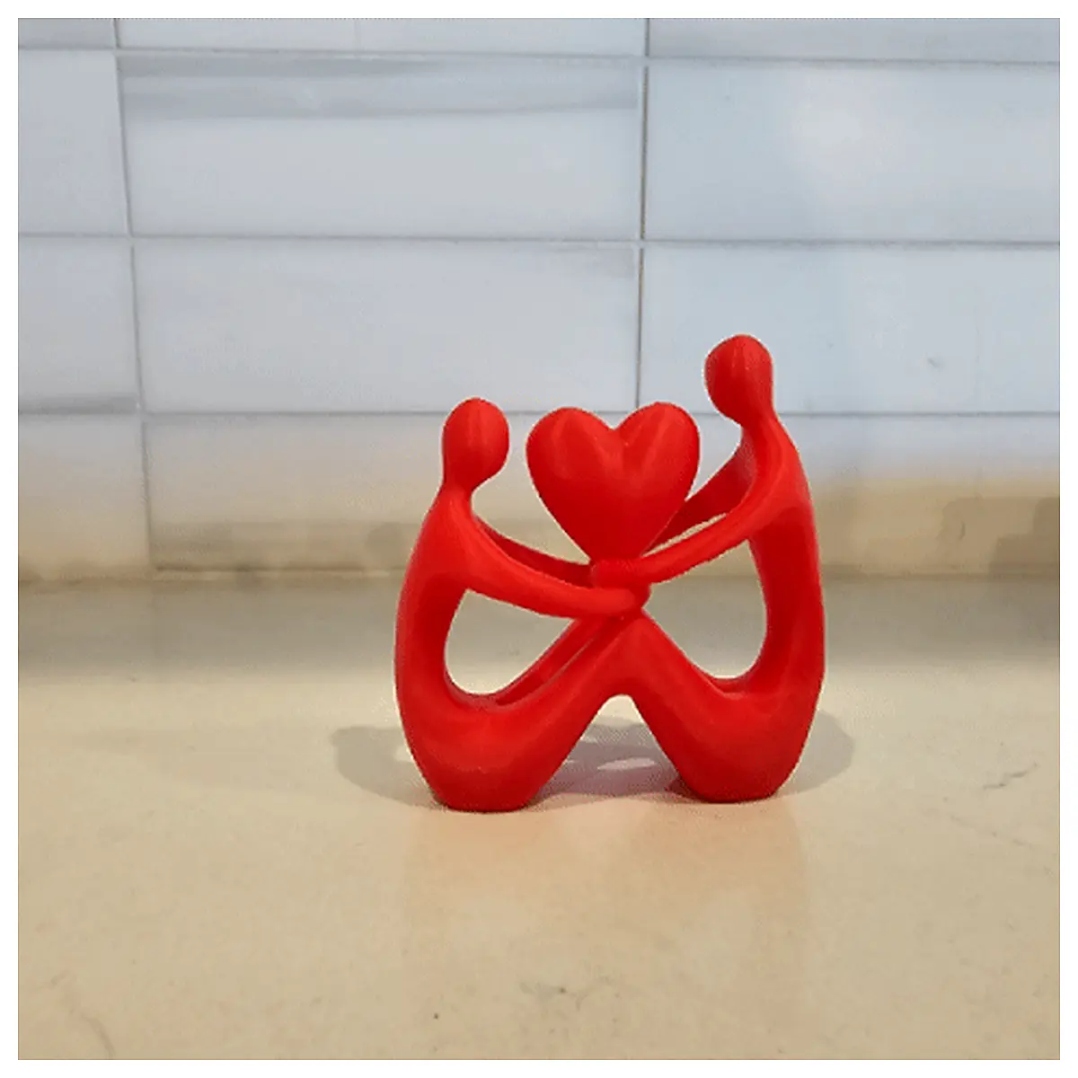 Embrace Sculpture Romantic Gift Memorial Keepsake Love Sculpture Parts Accessories