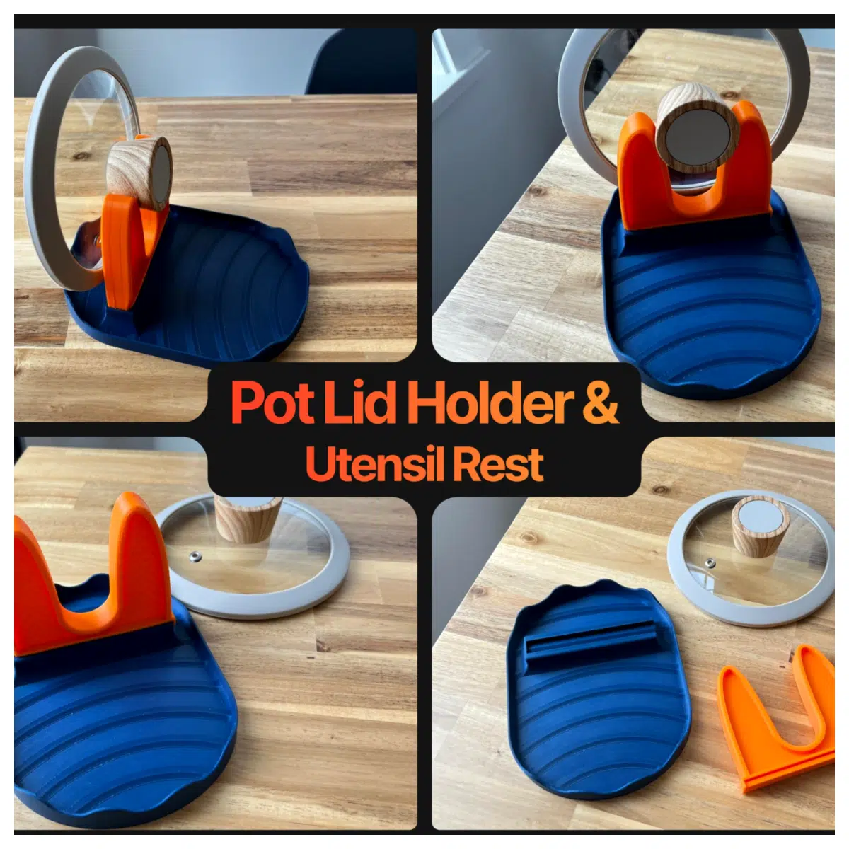 Pot Lid Rack Kitchen Utensil Organizer Adjustable Shelf for Pots Pans Bowls Kitchen Storage Solutions