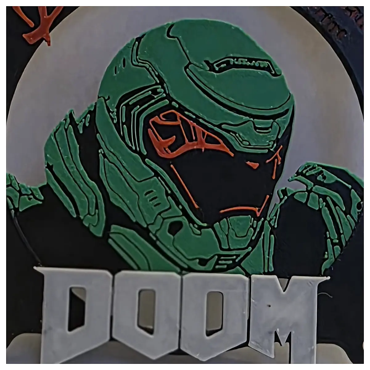 Doom Slayer Grille 120mm Vents Cooling Guard PC Cover Ventilation Accessories