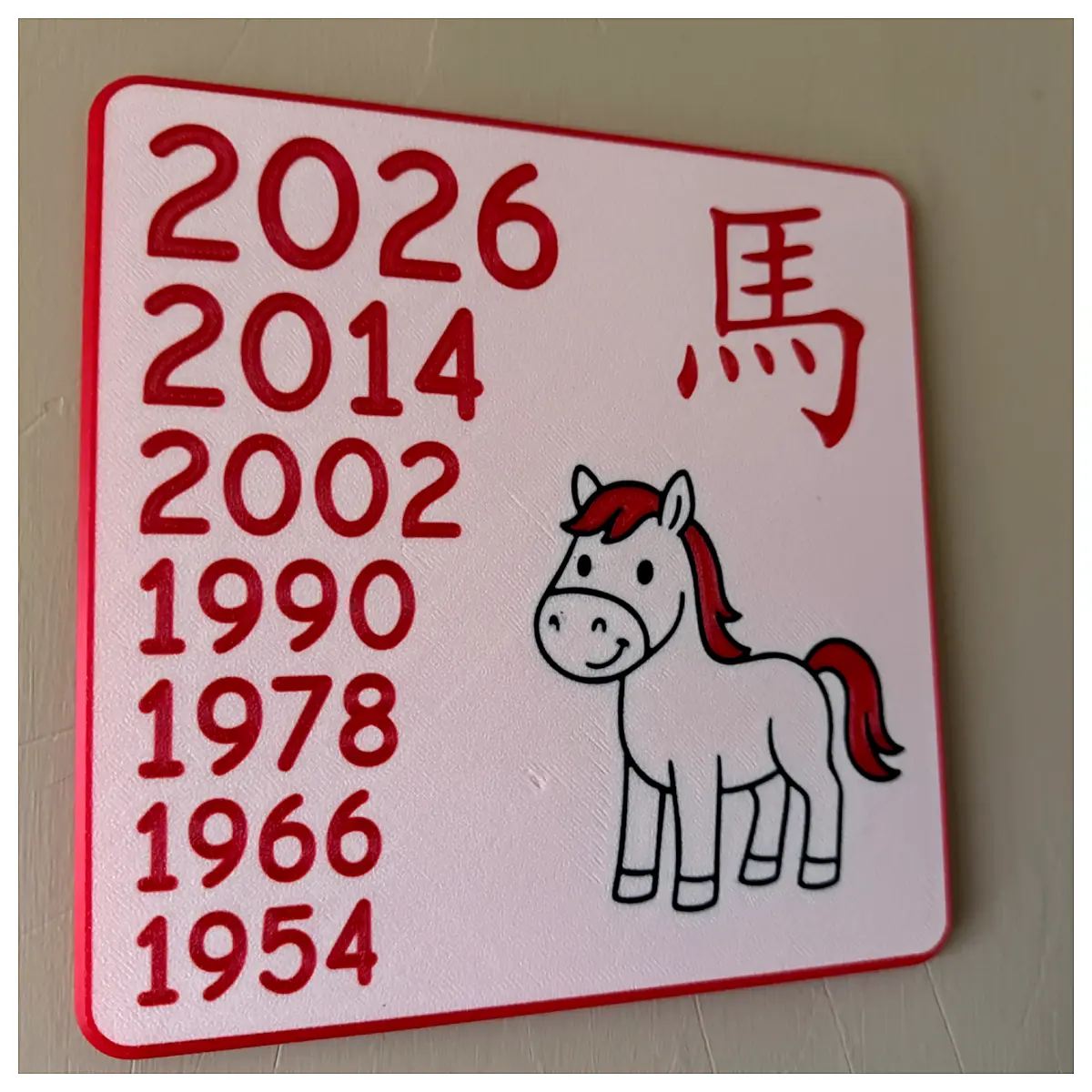 Wall Display 2026 Year of the Horse Decorations Wall Art Canvas Painting Wall Decor Art Prints
