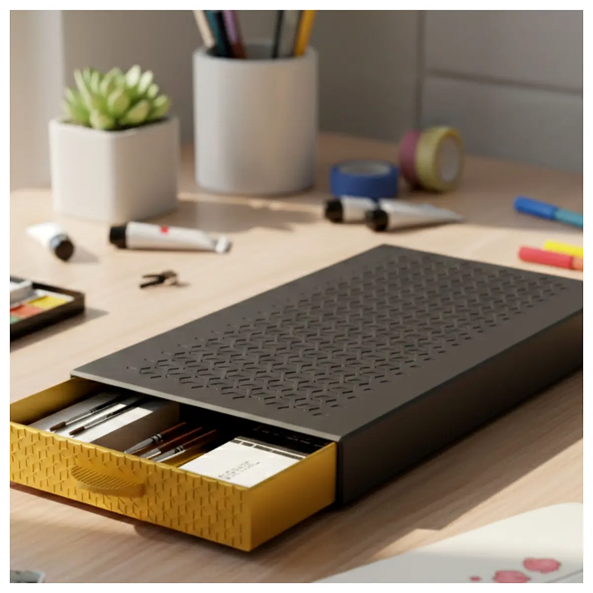 Compact Small Drawer Organizer Box Storage Box Multi Purpose Small Item Storage Box Drawer Organizer