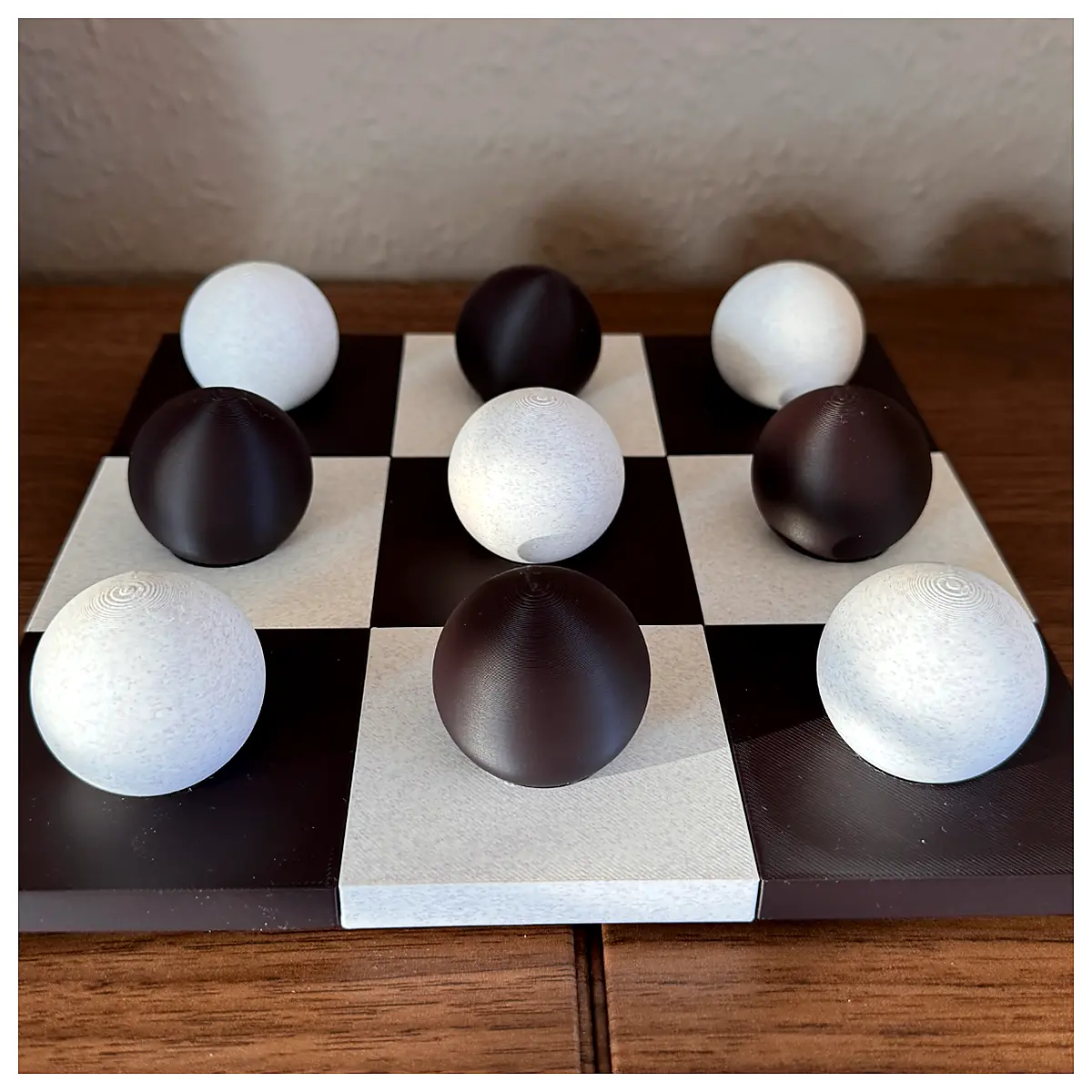 Go Board Decor Sculpture Toe Puzzle Home Decoration Art Piece Tabletop Ornament Modern Design