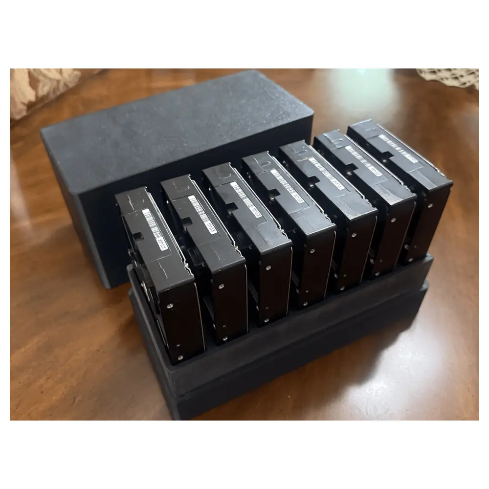 Hard Drive Storage Box HDD Case Protective Case Computer Storage Organizer Electronic Device Storage Drive Solutions