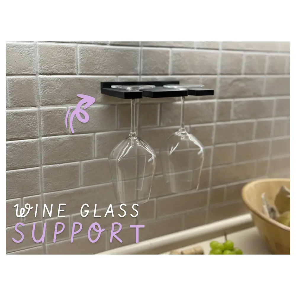 Wine Glass Holder Elegant Desktop Stand Wine Glasses Holder Display Decor Gift Universal