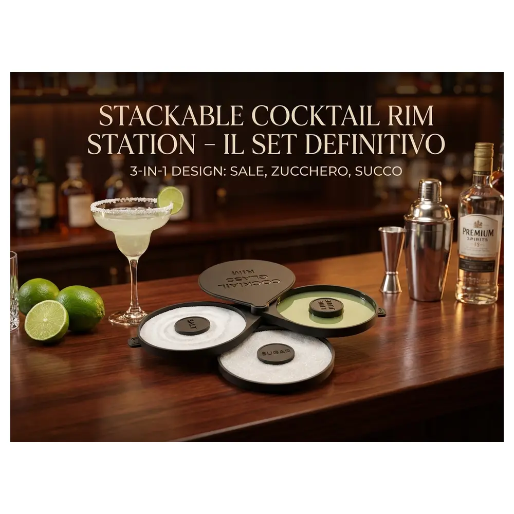 Stackable Cocktail Glass Rim Decor Creative Tabletop Decoration Cake Topper Dessert Decor Wedding Centerpiece