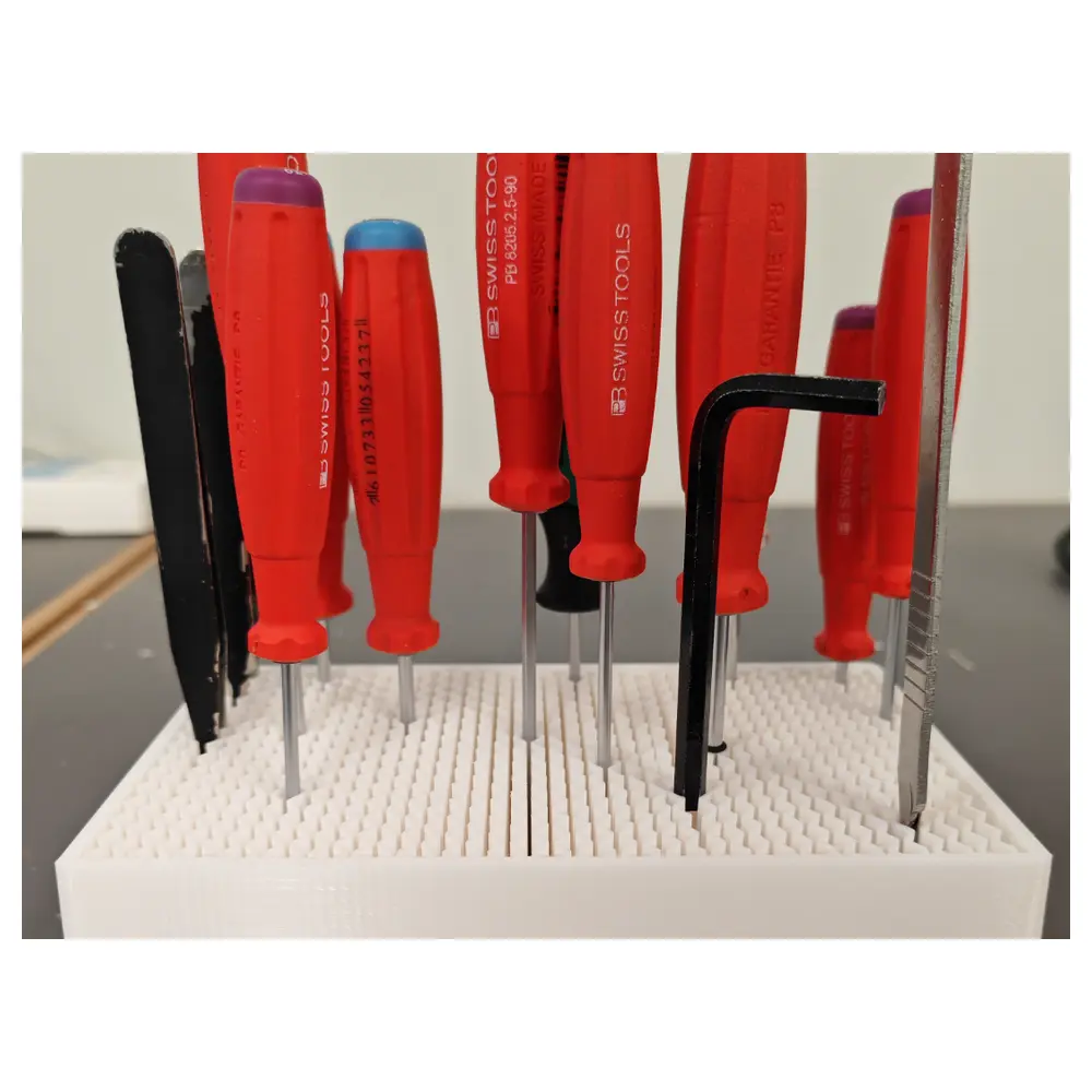 Screwdriver Organizer Base Magnetic Tool Storage Screwdriver Holder Repair Tools Parts Organizer