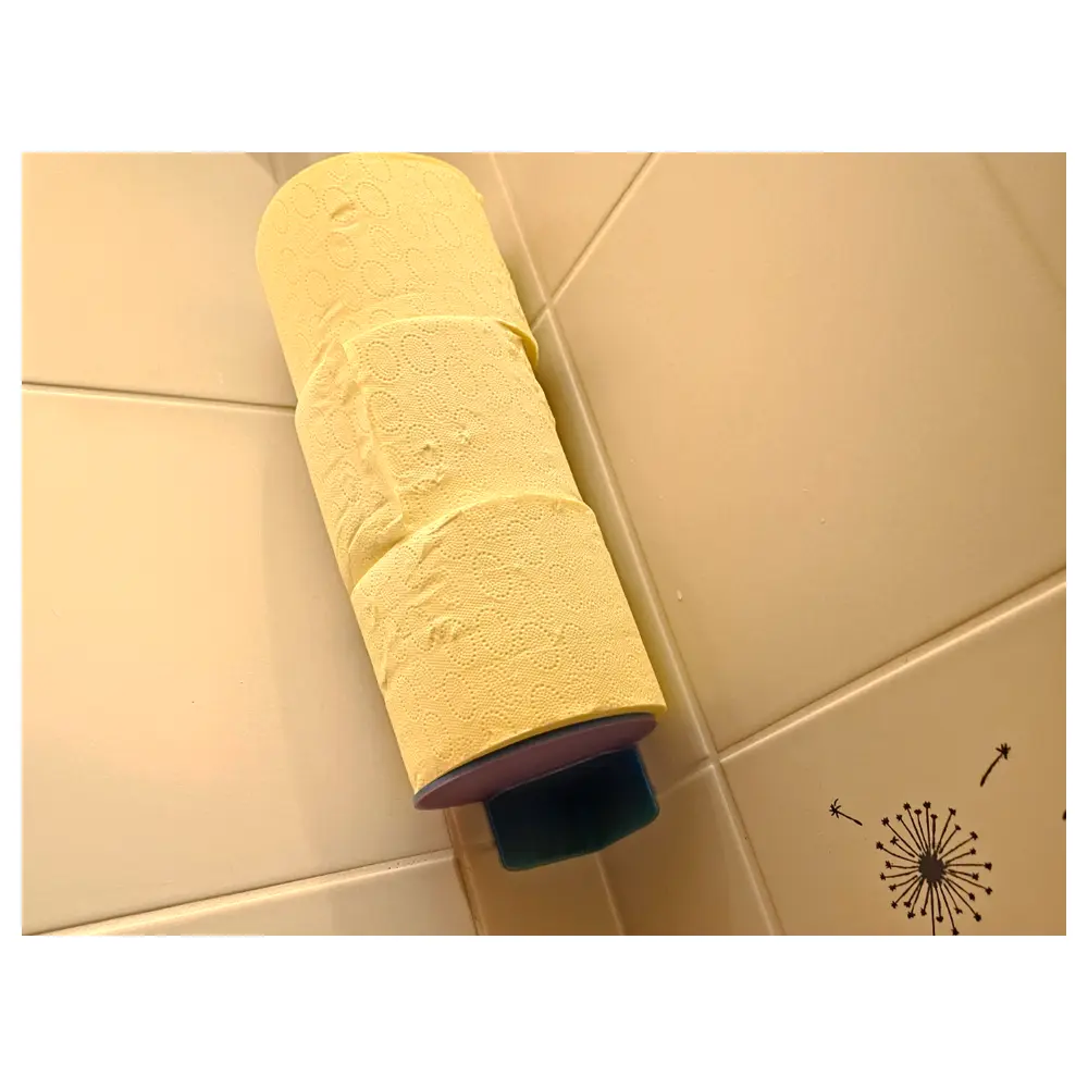 Reinforced Corner Toilet Paper Holder Minimalist Design Kitchen Bathroom Storage Paper Towel Shelf Durable Practical