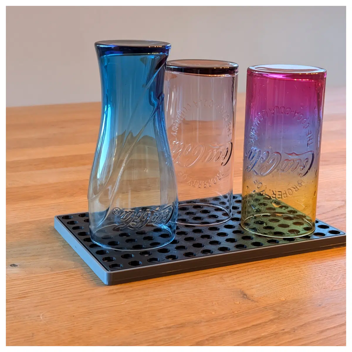 Glass Drip Tray Water Basin Desktop Decoration Plant Pot Base Flower Pot Stand Watering Tray Glass Saucer