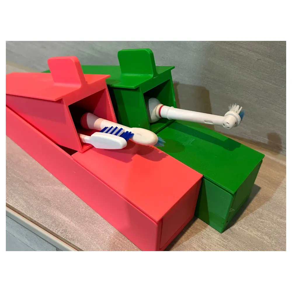 Toothbrush Organizer Toothbrush Holder Brush Storage Multi functional Toothbrush Case Brush Tools