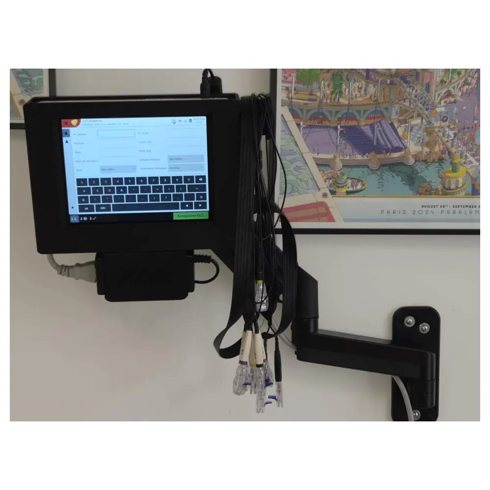 Cardiology ECG Machine Wall Mount Housing Schiller Cardiovit FT 1 Replacement Parts Universal Case