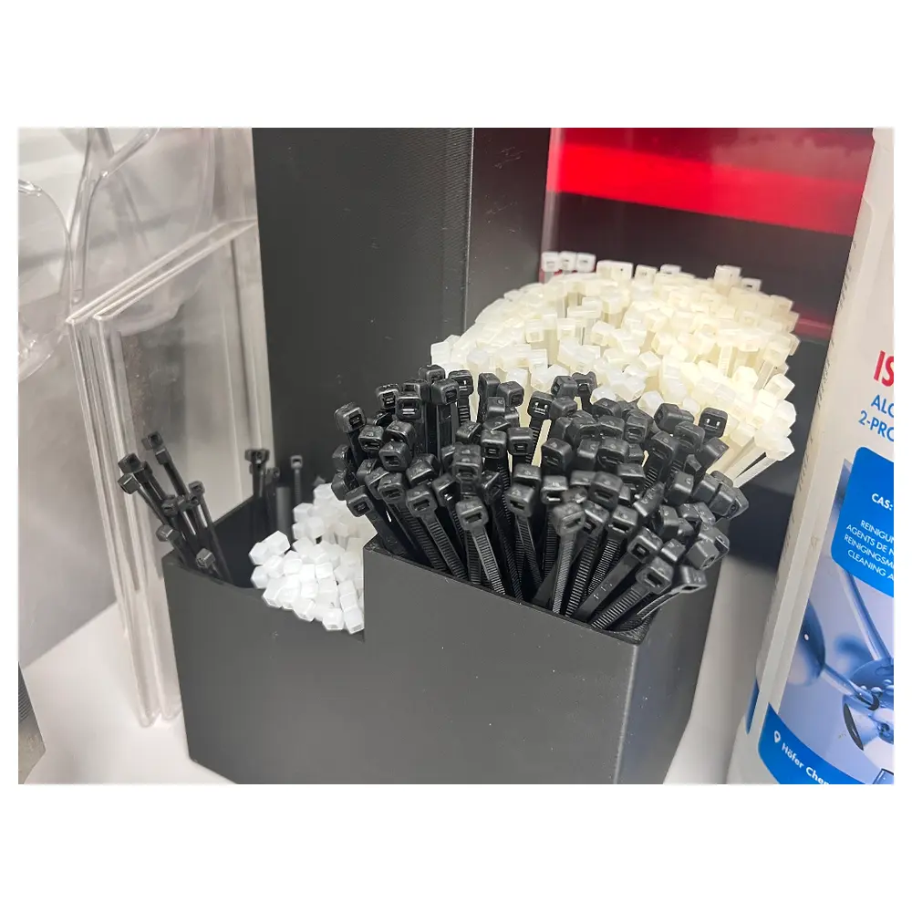 Cable Ties Organizer Tower Desktop Cable Management System Wire Bundling Holder Cable Protection Accessories
