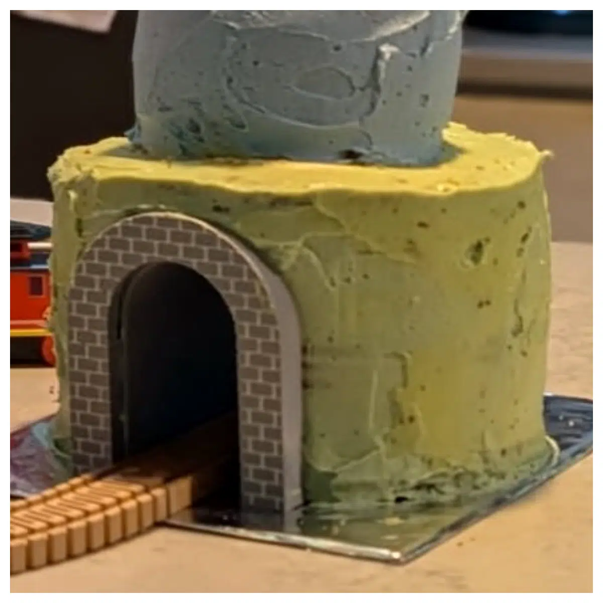 Thomas Train Cake Plug Compatible Tunnel Decoration Toy Accessories Cake Simulation Toys Spare Parts