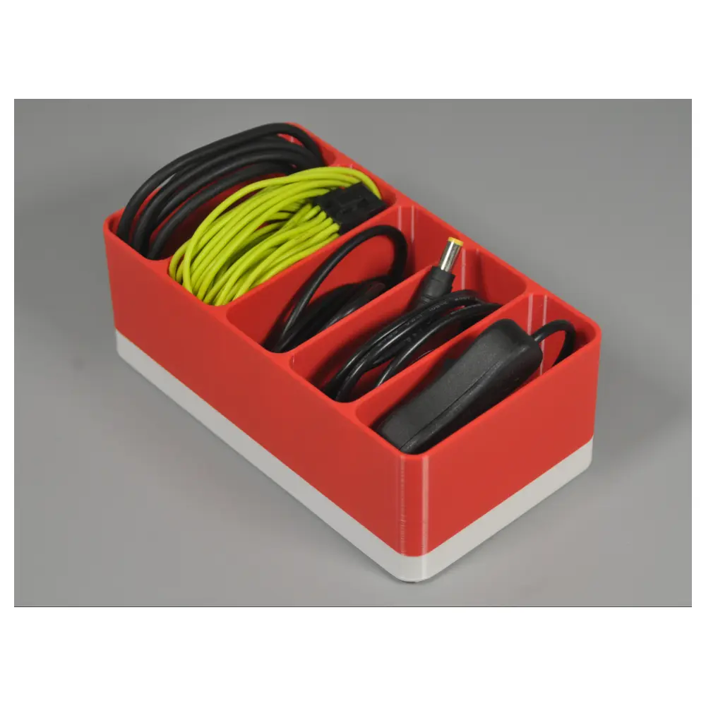 Mobile Data Line Organizer Cable Box Storage Case Cable Management Accessories Phone Cord Storage Protective Case