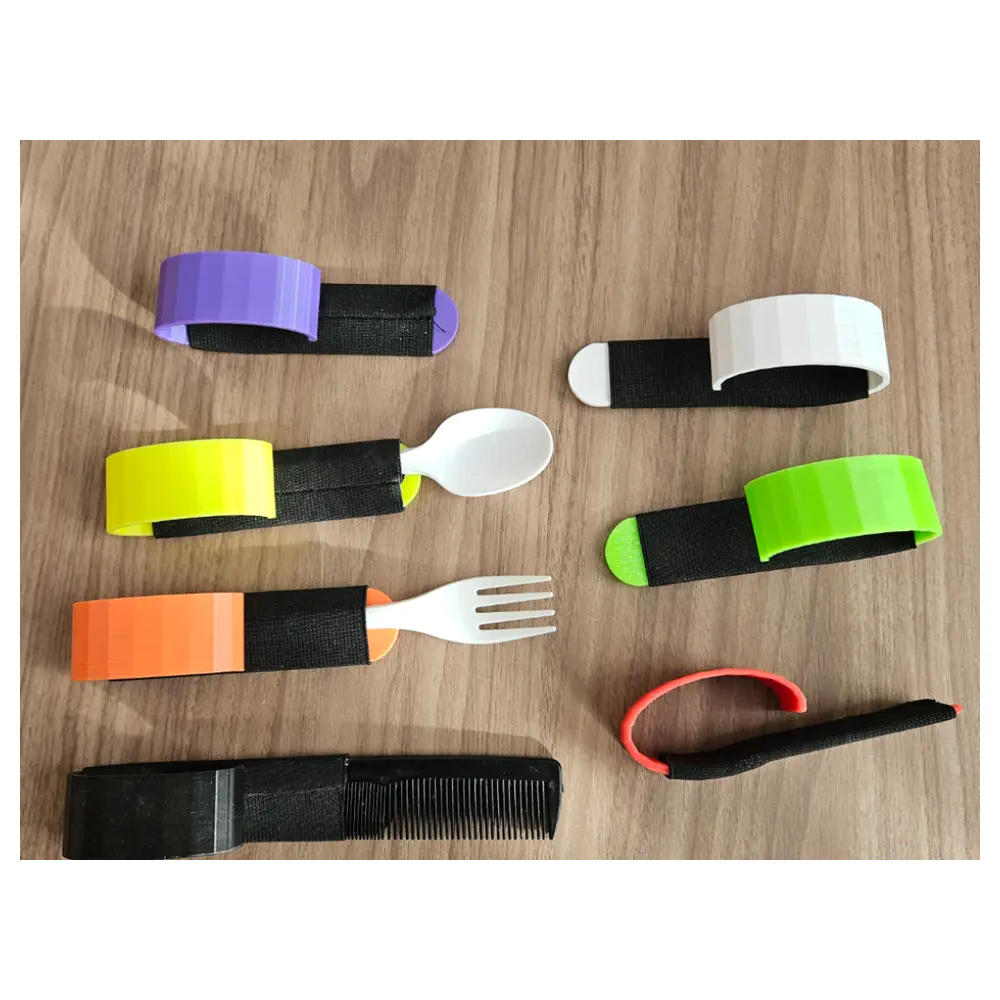 Adaptive Utensil Aid Assistive Device for Disabilities Easy Use Meal Support Senior Friendly