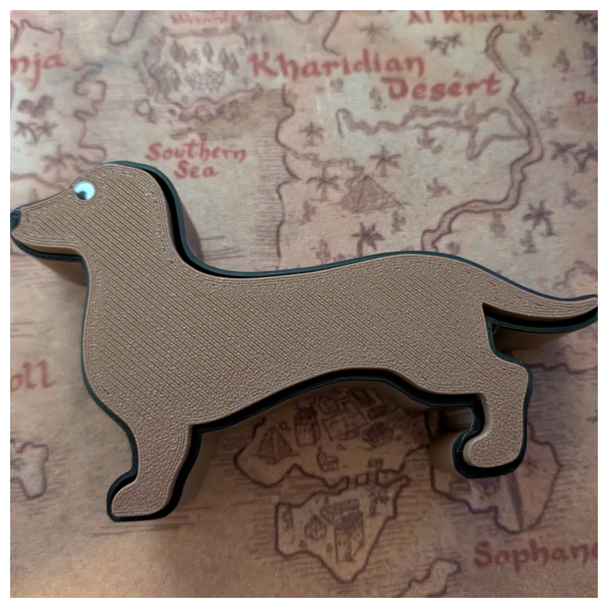 Dachshund Anxiety Relief Toy Dog Calming Chewing Puzzle Toy Short Legs Dog Stress Relief Treat Toy