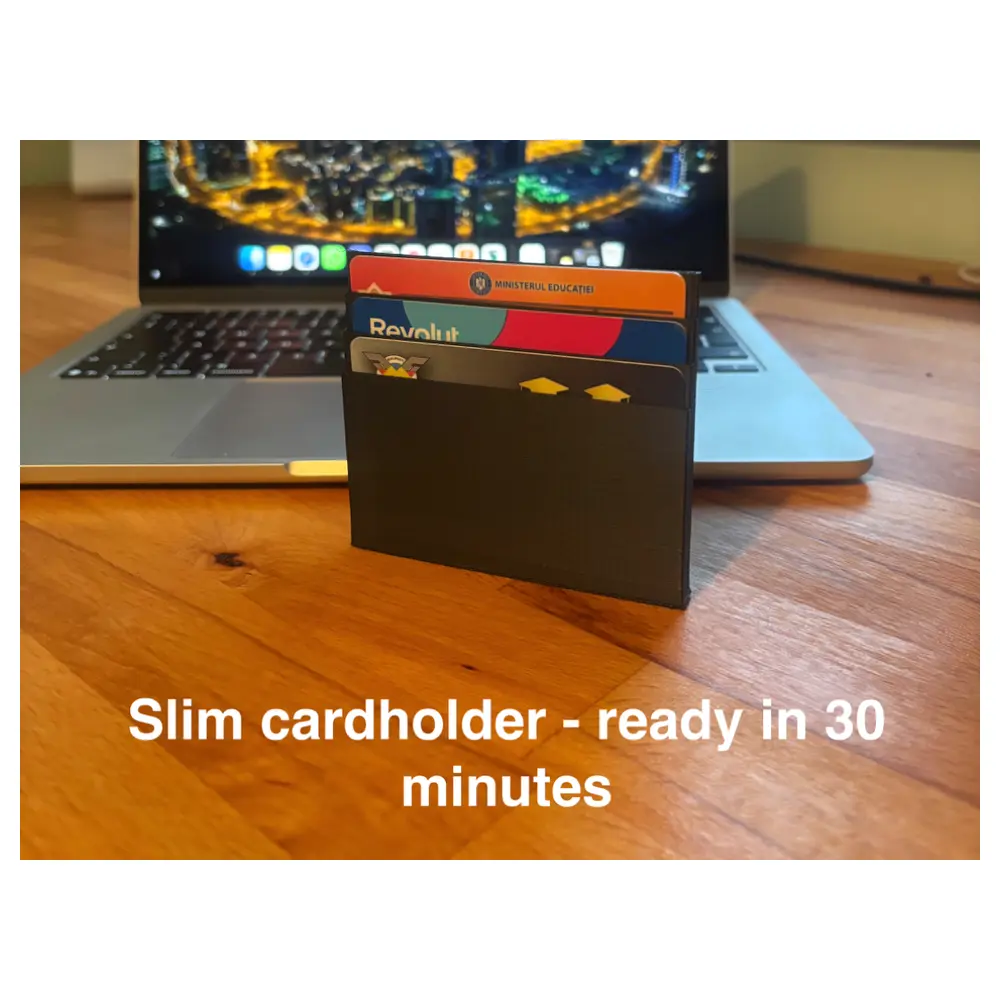 Slim Lightweight Card Holder Wallet Case Anti Lost Fast Card Retrieval Phone Case