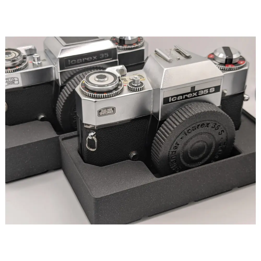 Icarex 35 Support Gridfinity Measurement Precision Diagnostics Repair Parts