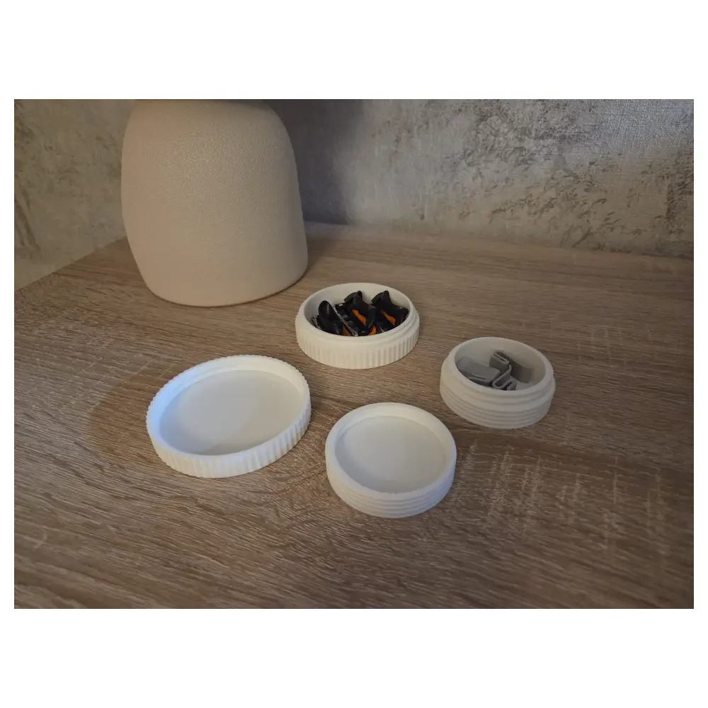 Small Round Box Parts Repair Packaging Shipping Storage Box Container