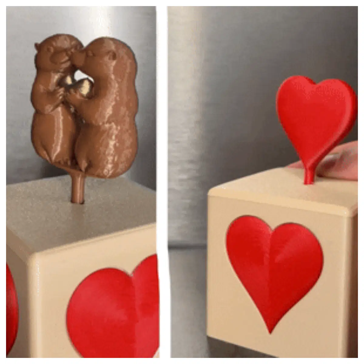 Rotating or Otter Crank Box Creative Rotating Gift Box Birthday Present Anniversary Box Romantic Surprise Rotating Box