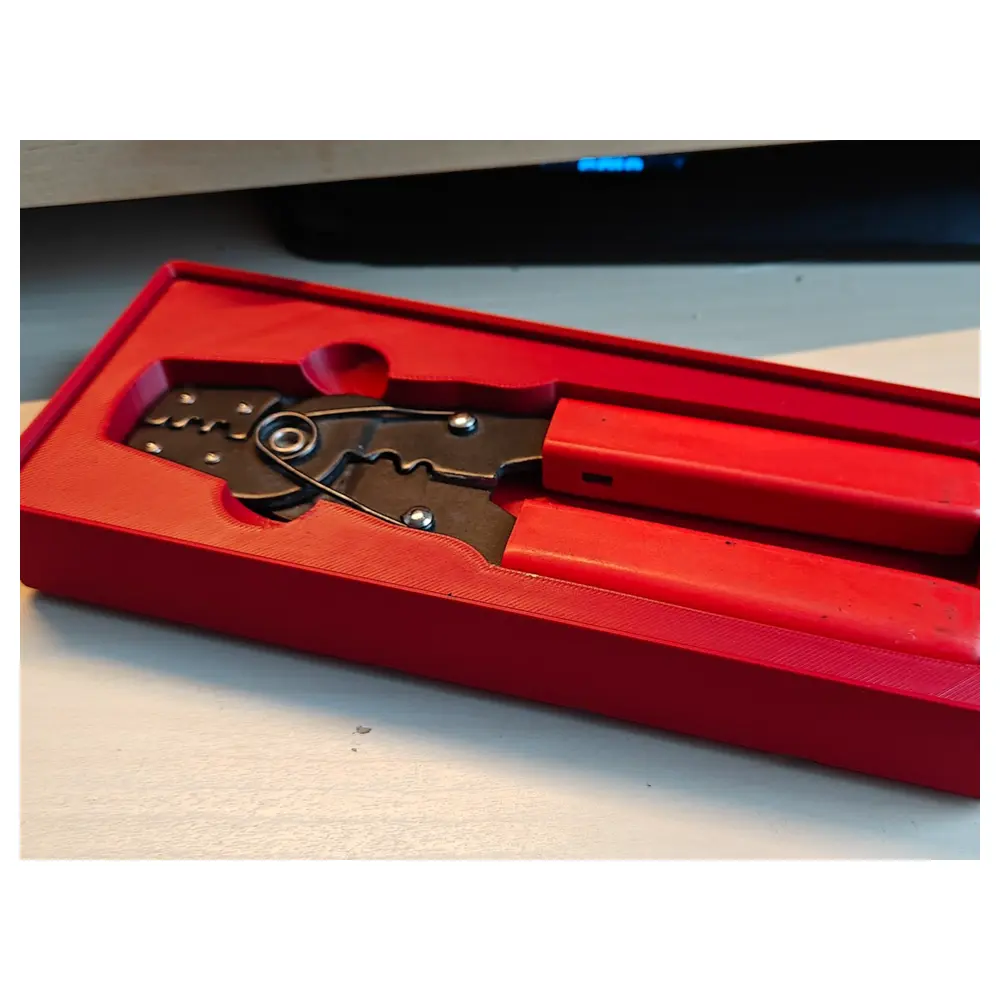 Universal Cable Crimper 2x5 Gridfinity Cable Management Tool Wire Stripper Cable Cutter Electronics Parts