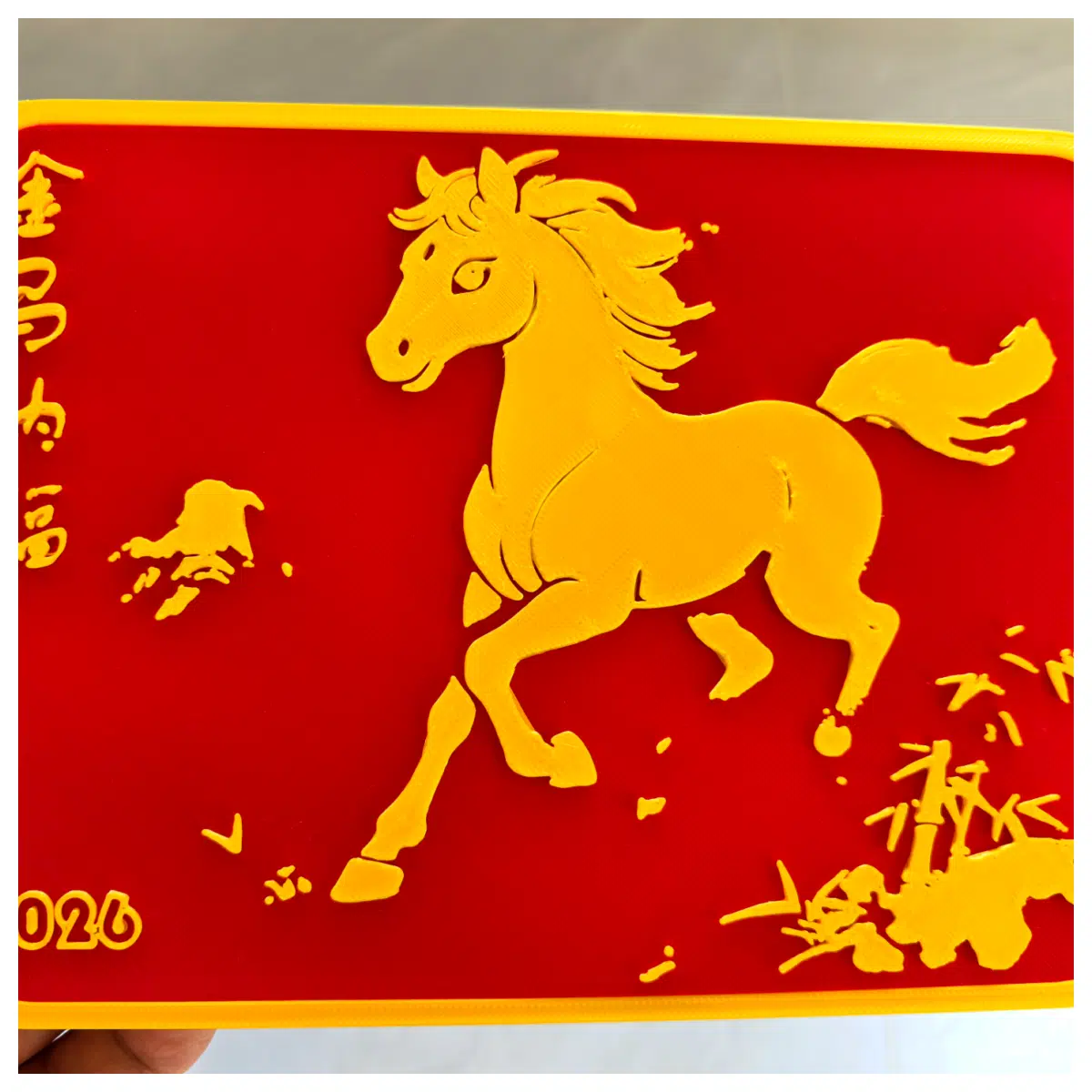 Zodiac Horse Decoration Year of the Horse Figurine Stand Display Ornament Friends Family