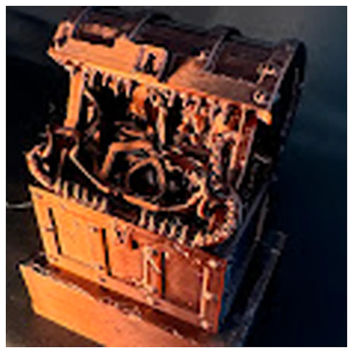 Desktop Treasure Box Simulation Game Virtual Items Collection Characters Props Game Accessories Character Collection Game Props