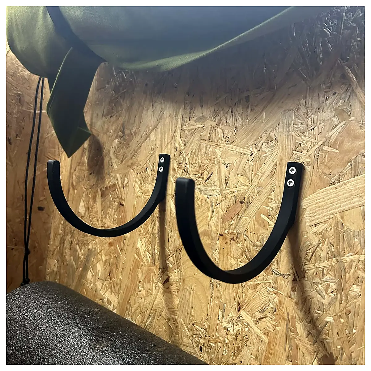 Foam Roller Wall Mount Holder Yoga Mat Stand Yoga Support Installation Foam Roller Holder Yoga Mat Rack