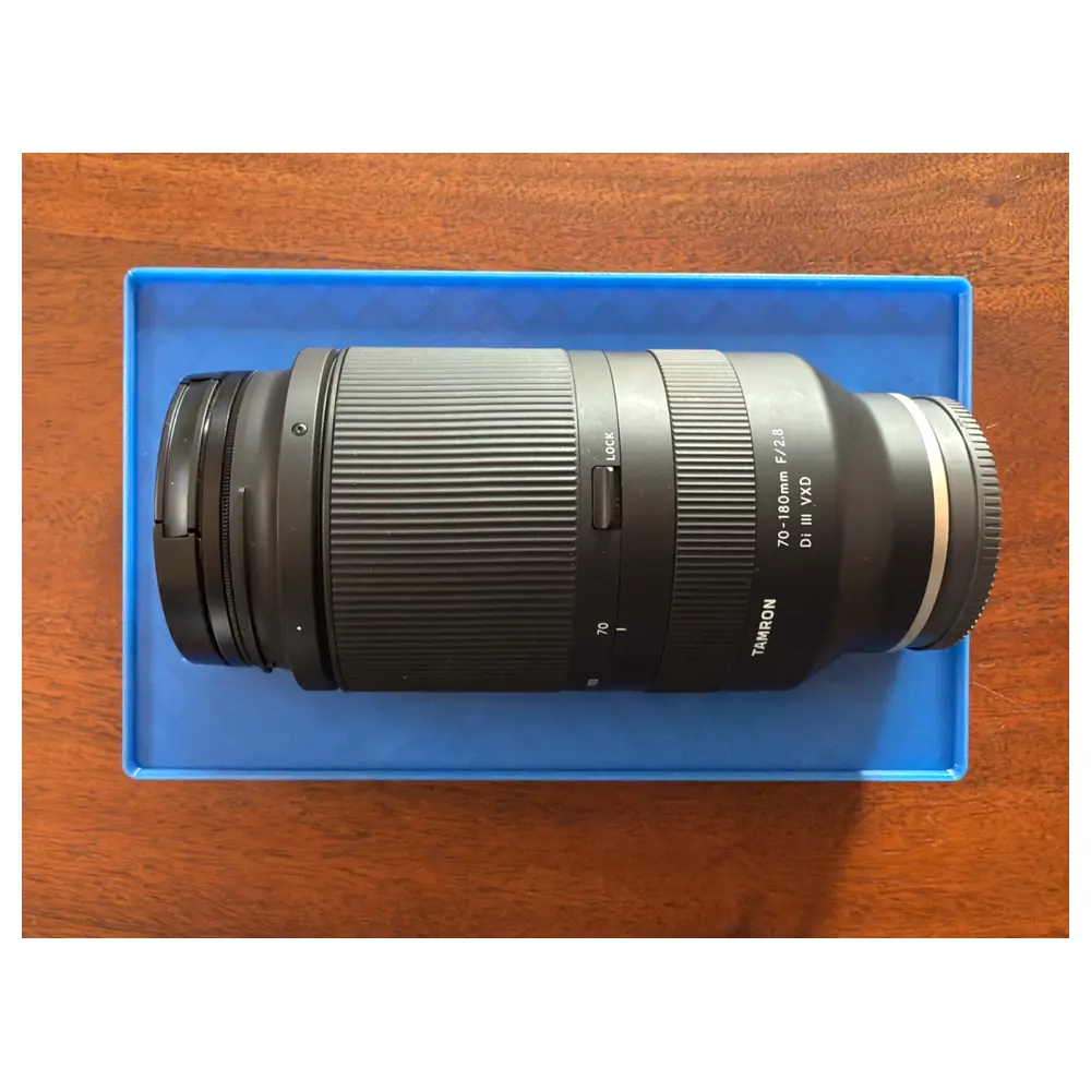 Tamron 70 180mm Lens Storage Box Protection Case Camera Accessory Lens Storage