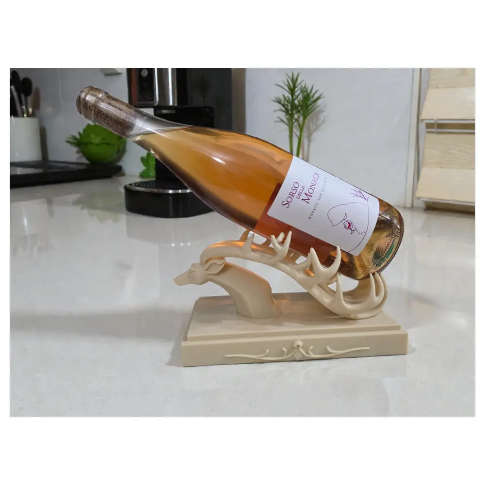Wine Bottle Rack Display Stand Storage Shelves Glass Bottle Holder Kitchen Restaurant Decor