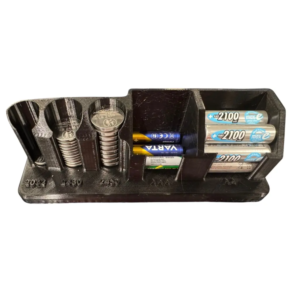 Battery Charger Organizer AAA AA 2430 2450 2032 Fast Charger Battery Tester Battery Disassembly Battery Sorting Battery Repair