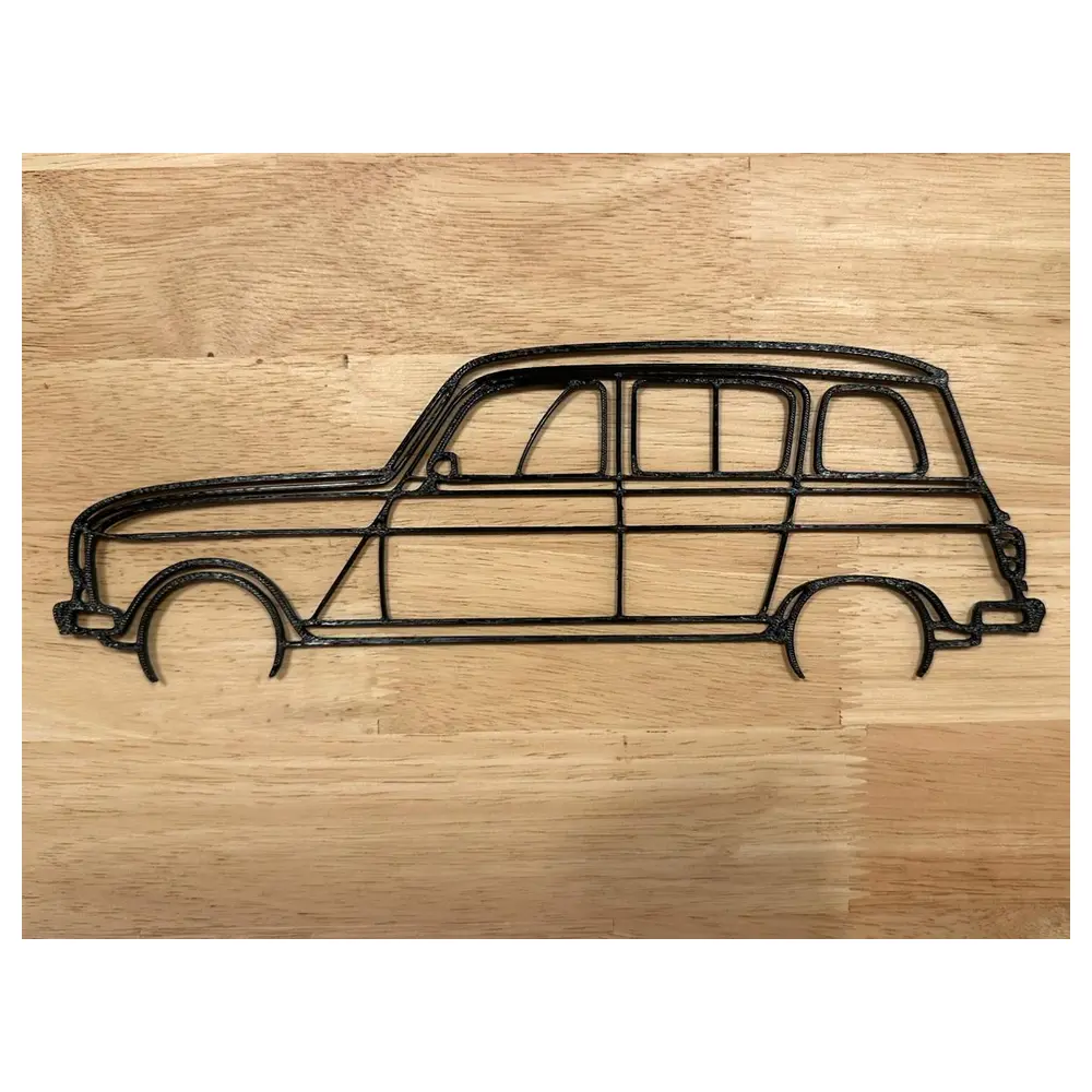 4 Classic Relief Wall Art Vintage Car Sculpture Automotive Decor Decorative Relief Sculpture