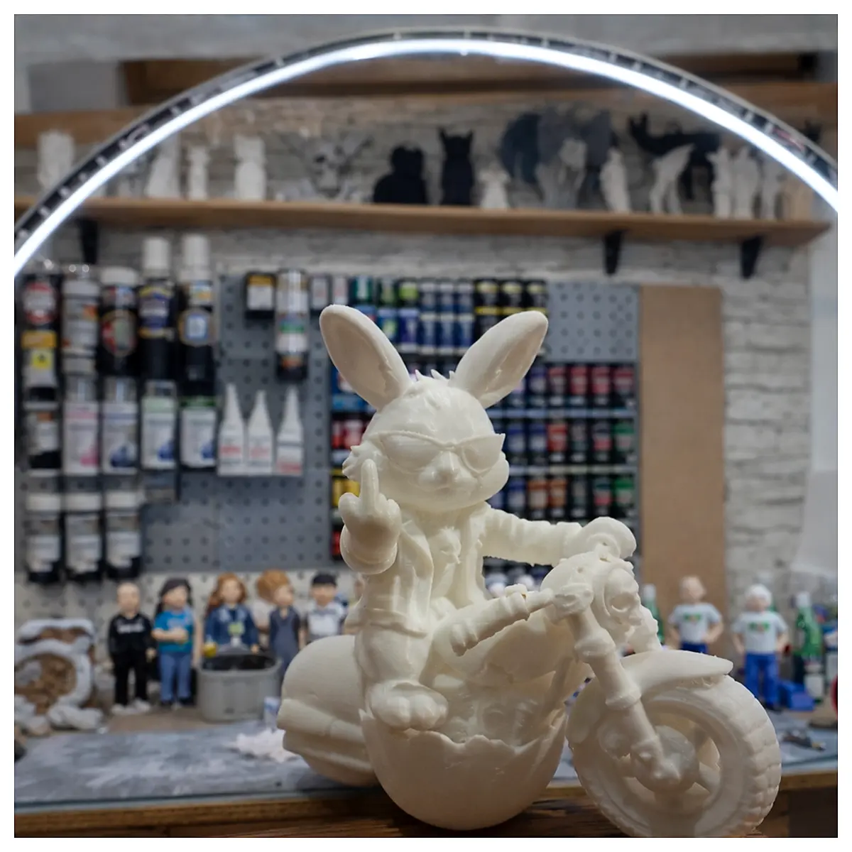 Rocking Rabbit Easter Decoration Pointing Finger Festival Toy Creative Decoration Party Gift Decoration