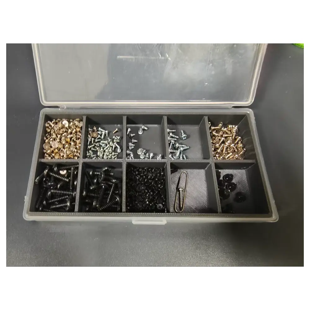 Storage Box 10 Compartments Organizer Divider Box Multi Purpose Storage Box Containers