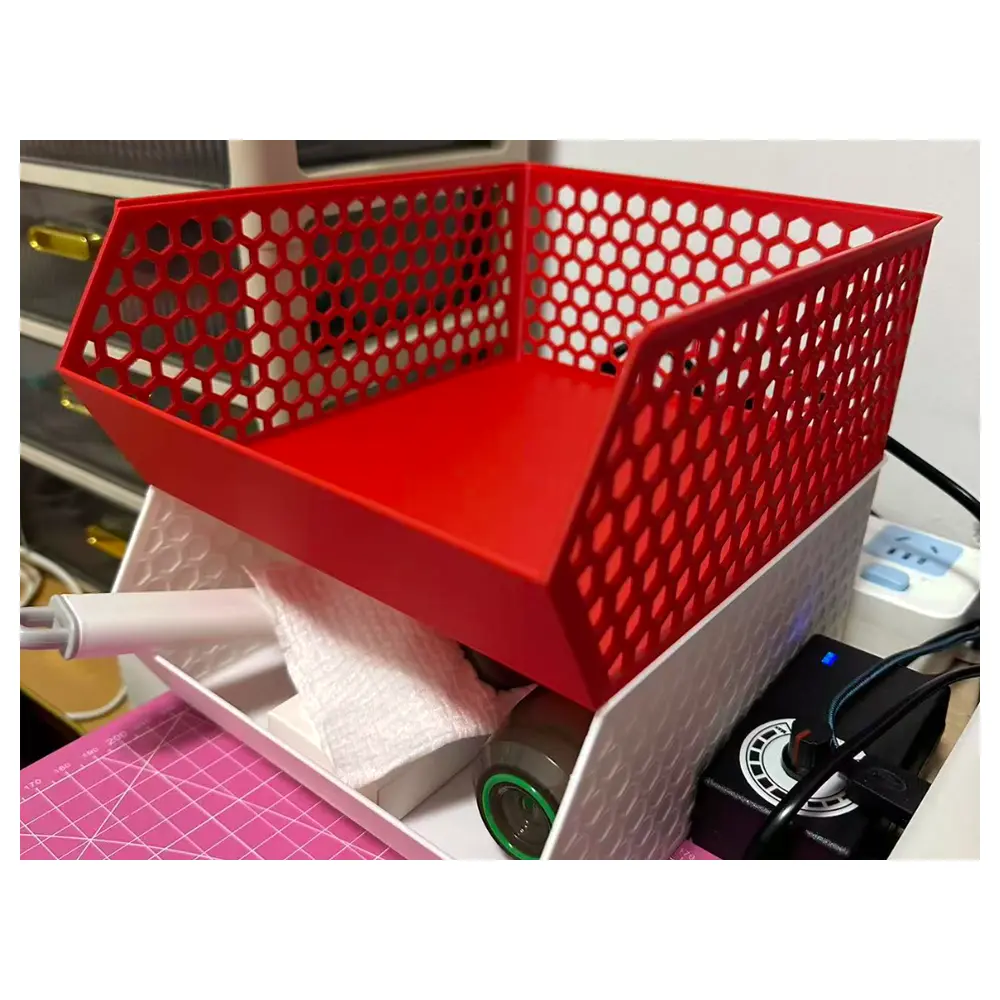 U Shape Storage Box Organizer Stackable Shelves Multi Purpose Storage 220x180x88 Parts